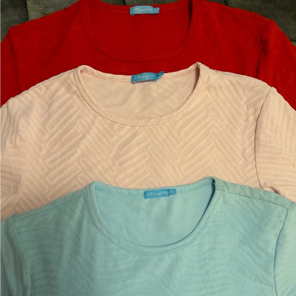 J. McLaughlin Tops - J.McLaughlin 3 Jacquard Allie Tees. Selling as a Set